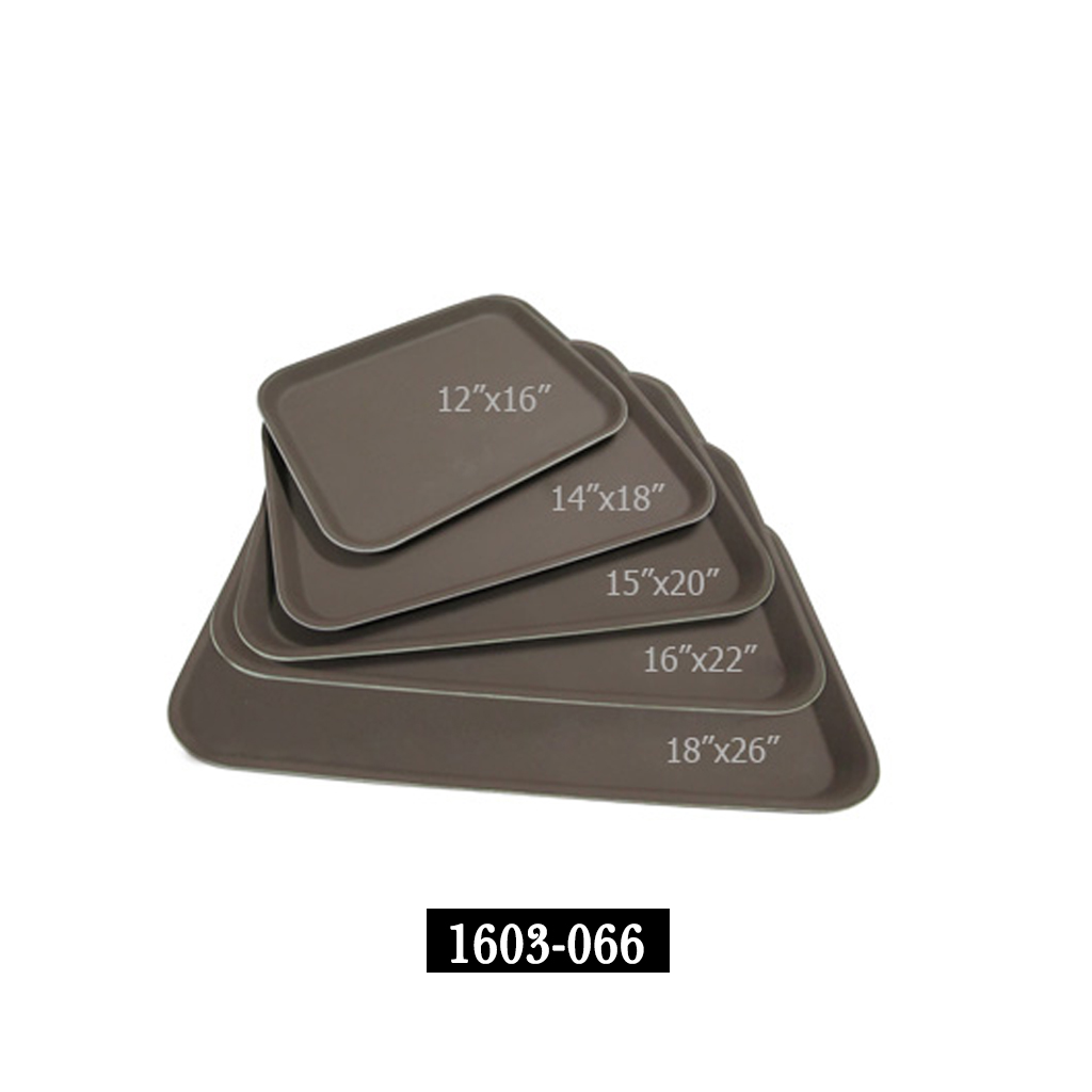 Rectangular NonSlip Fiberglass Tray 16 x 22 Inc Rungsup Marketing